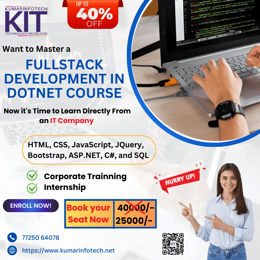 fullstack development dotnet course offer